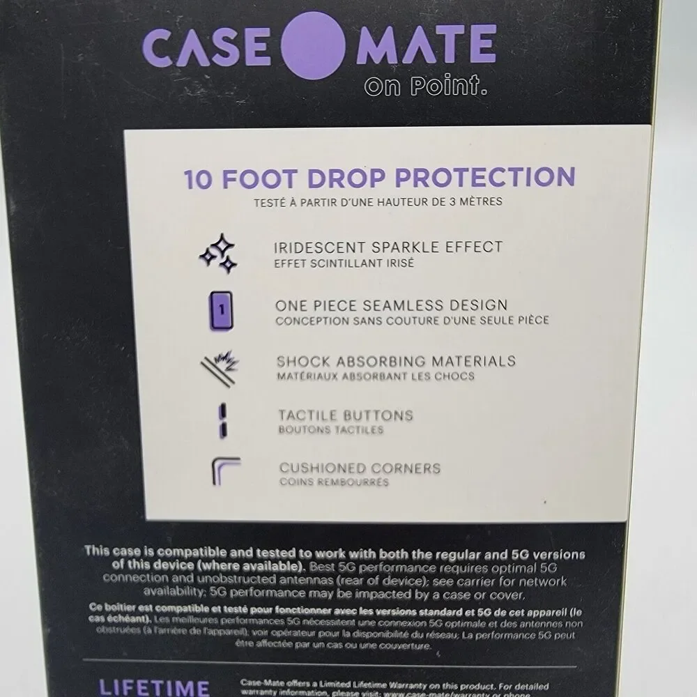 Case-Mate Twinkle Stardust Case For Samsung Galaxy Note 10 Brand New